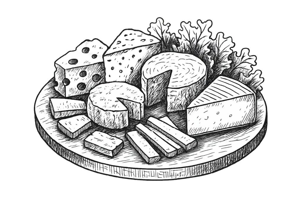 Plateau de fromages à Angers