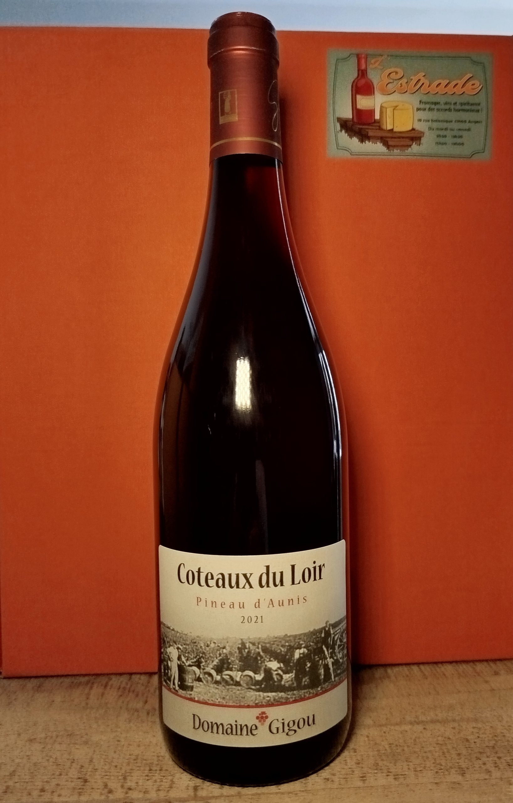 Coteaux du Loir Rouge Domaine Gigou BIO