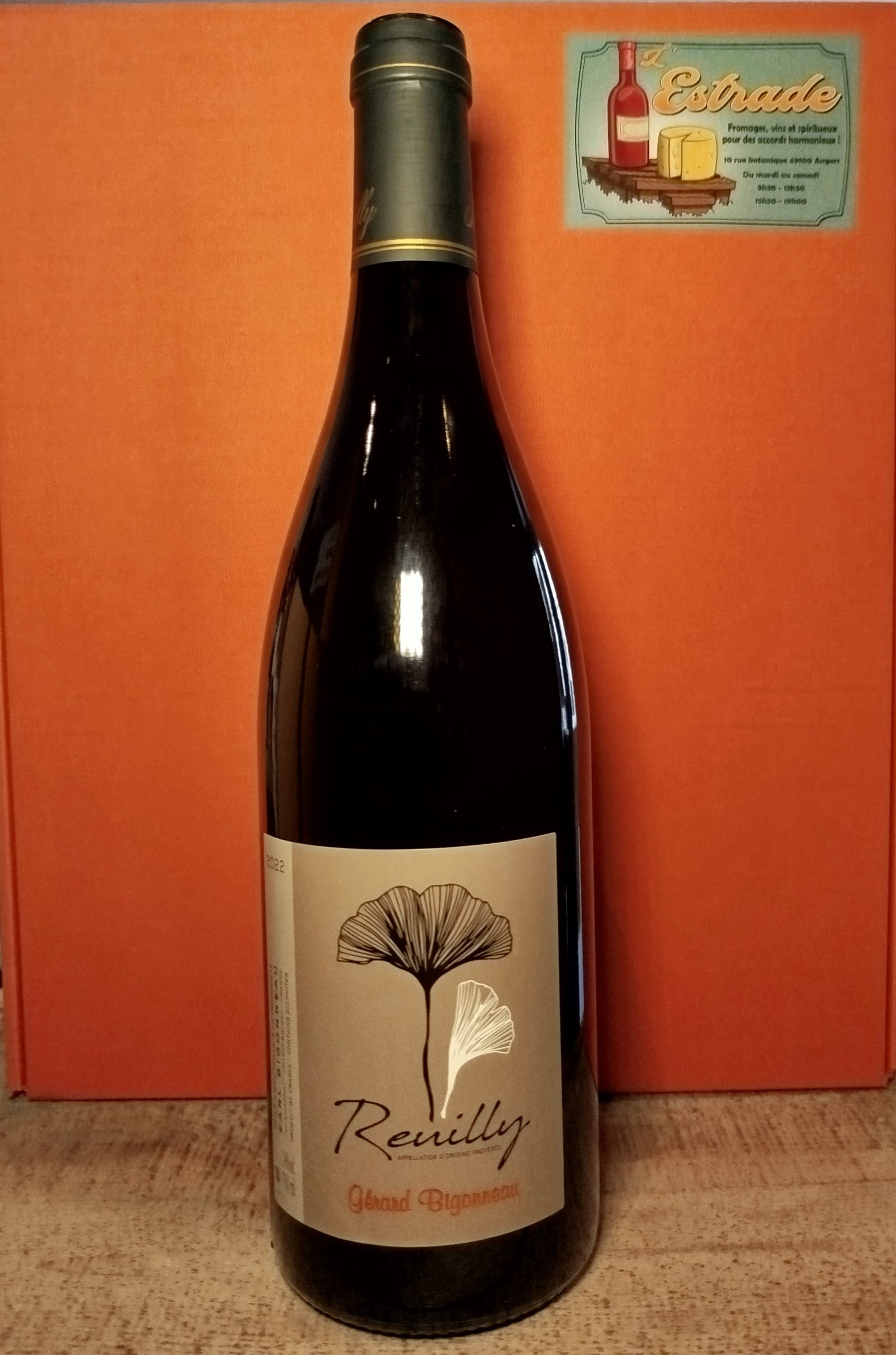 Reuilly AOP Rouge Domaine Bigonneau