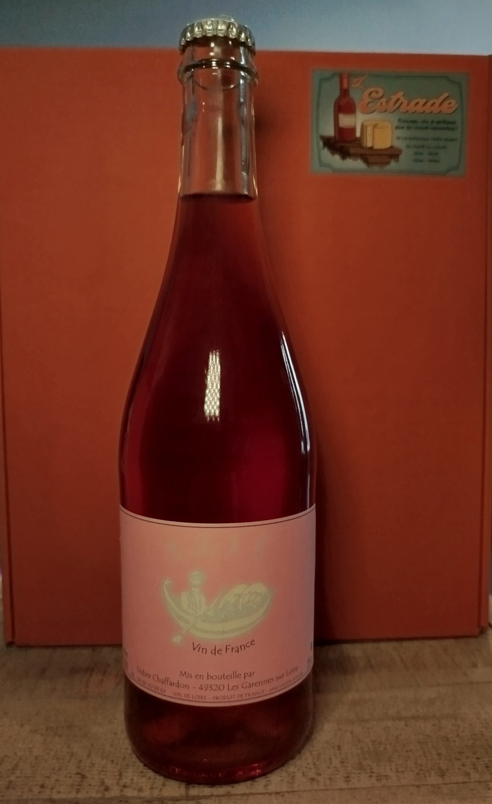 R.O.S.E Vin de France Didier Chaffardon Sans Sulfites Ajoutés