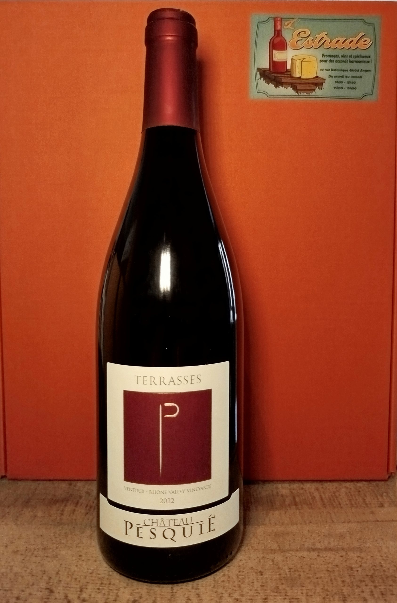 Ventoux AOP Terrasses 2022 Rouge Château Pesquié BIO