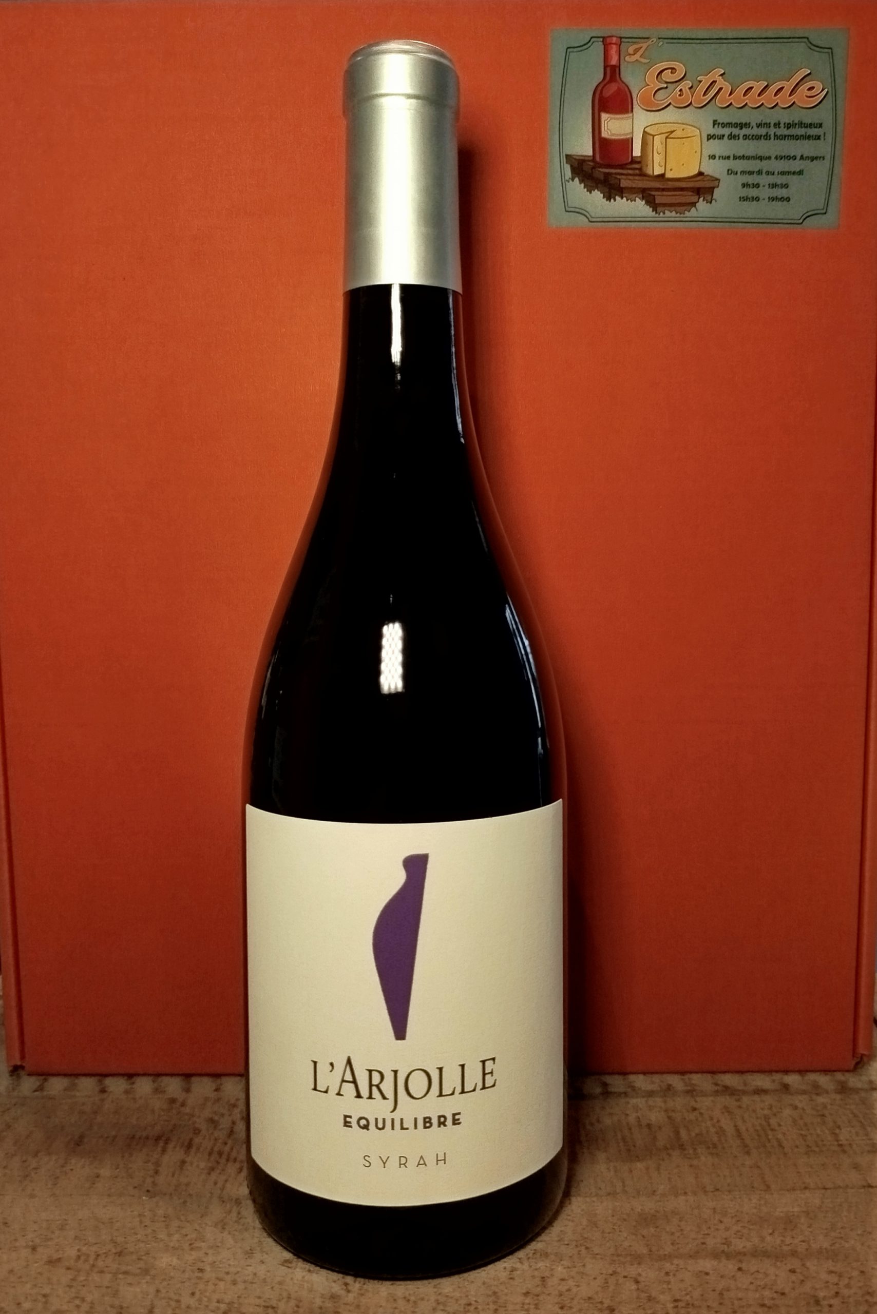 IGP Côtes de Thongue Equilibre Syrah Domaine de l&rsquo;Arjolle
