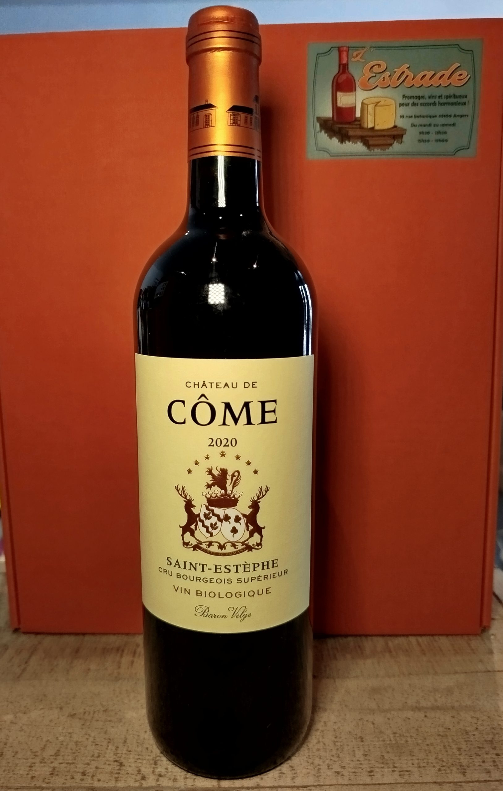 Saint-Estèphe 2020 Cru Bourgeois Supérieur BIO Château de Côme