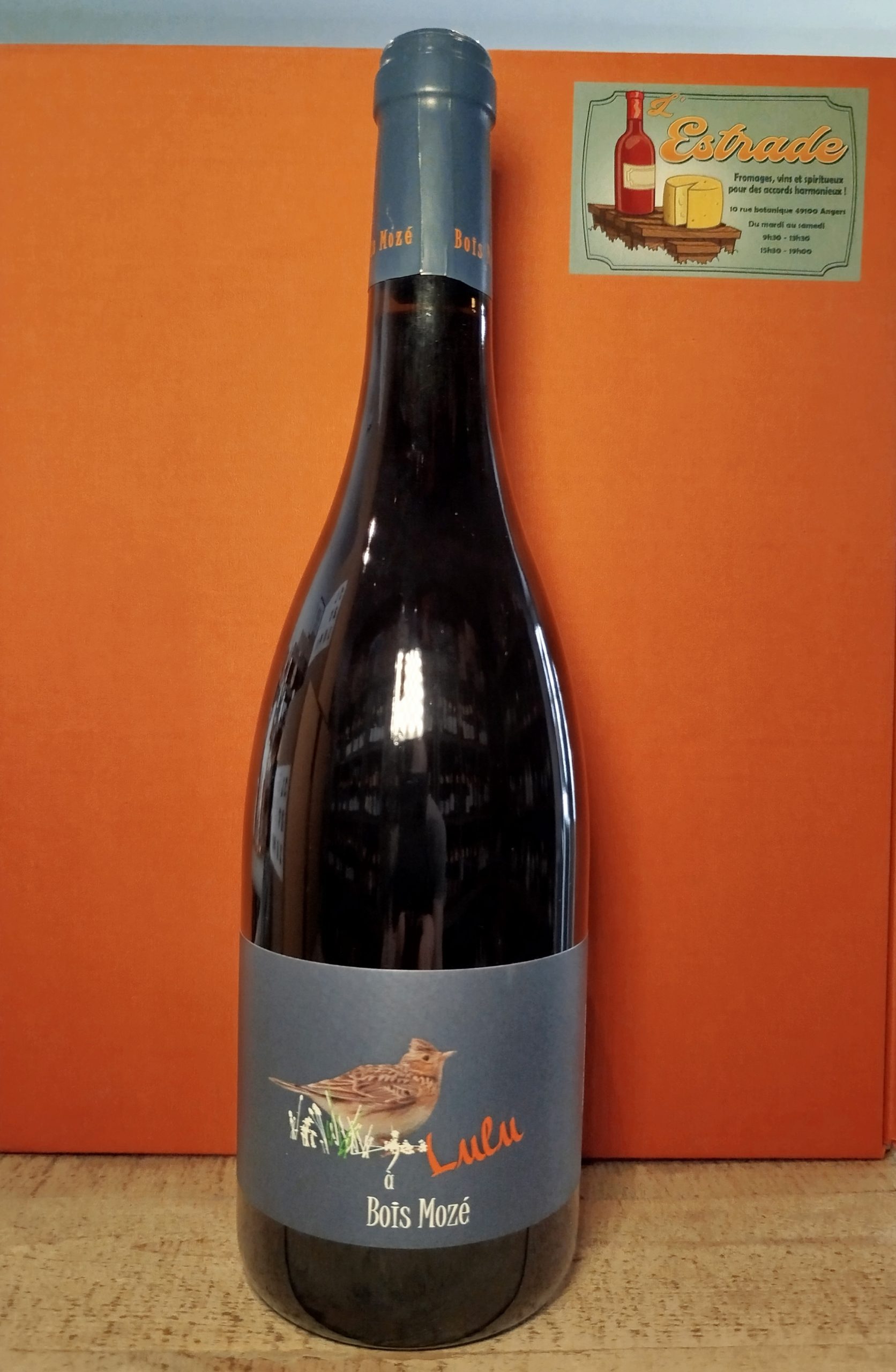 Lulu Grolleau VDF Sans Sulfites Ajoutés Bois Mozé Vin Méthode Nature