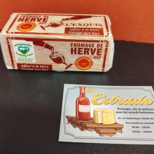 Fromage de Herve AOP affiné à la bière