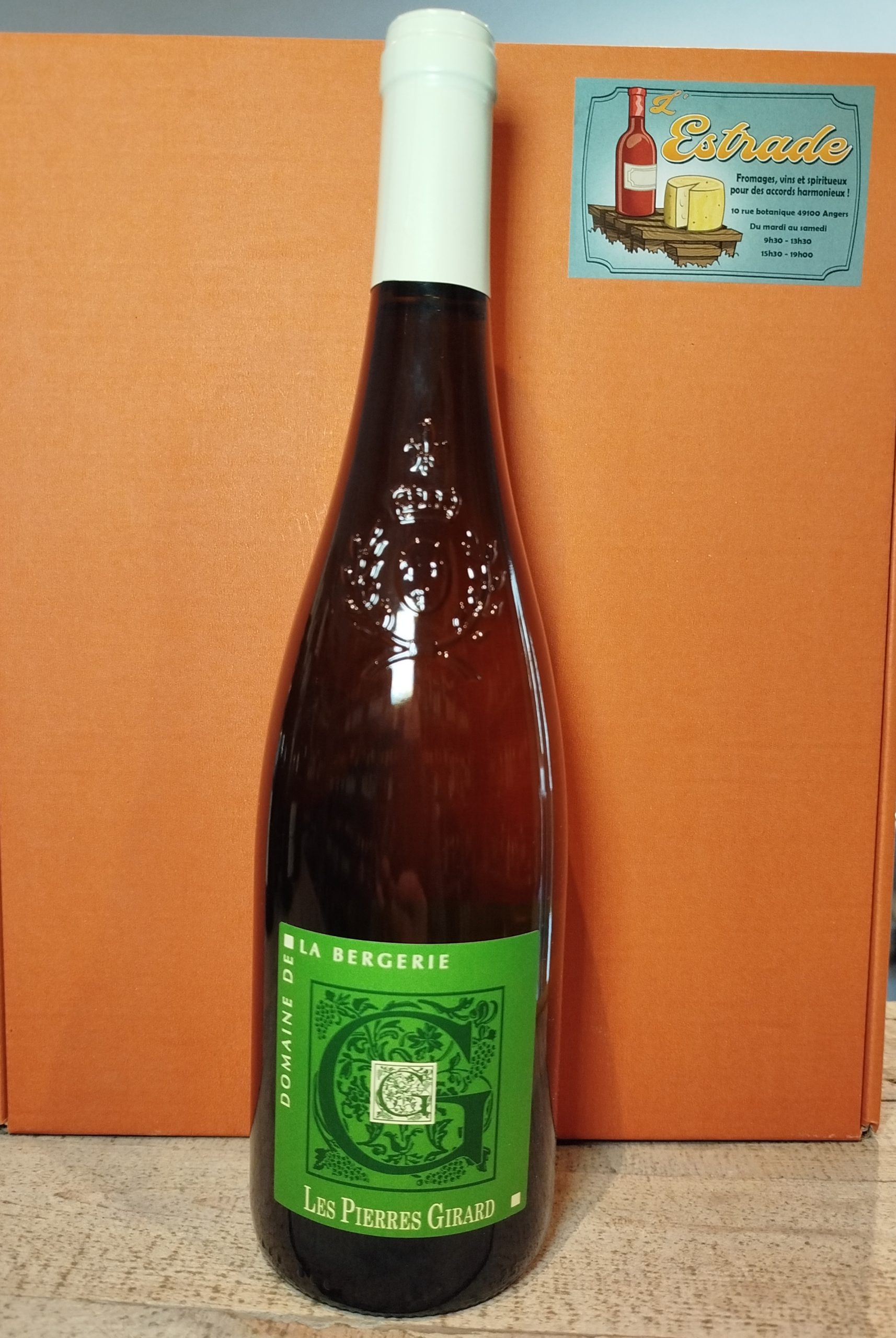 Les Pierres Girard Anjou Blanc Domaine de la Bergerie BIO